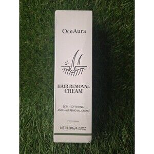 OceAura Body Hair Removal Cream With Scraper - 4.23oz